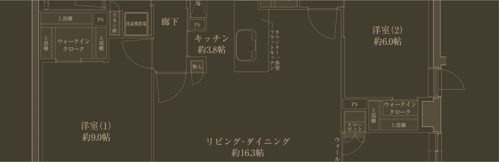 間取りの画像